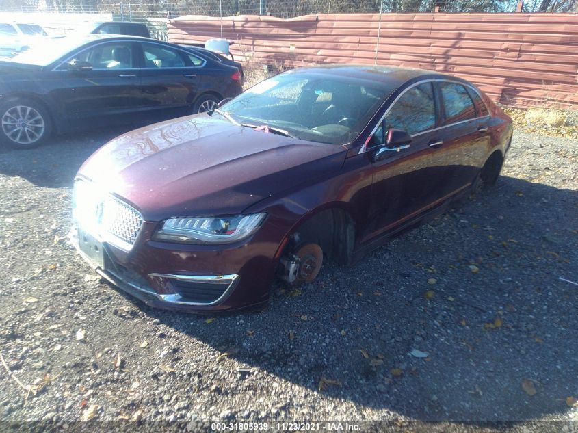 2017 LINCOLN MKZ SELECT 3LN6L5C9XHR664919