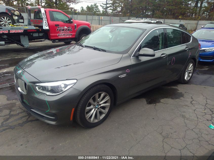 2014 BMW 5 SERIES GRAN TURISMO 550I WBA5M6C55ED086021