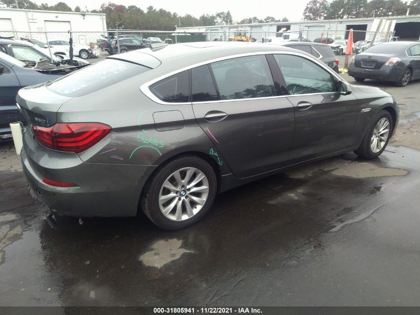 2014 BMW 5 SERIES GRAN TURISMO 550I WBA5M6C55ED086021