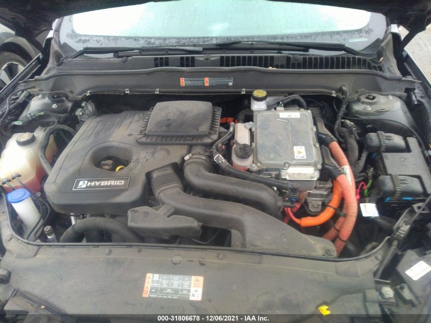 2019 FORD FUSION HYBRID TITANIUM 3FA6P0RU3KR182071