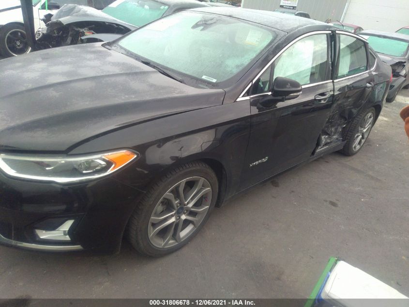 2019 FORD FUSION HYBRID TITANIUM 3FA6P0RU3KR182071