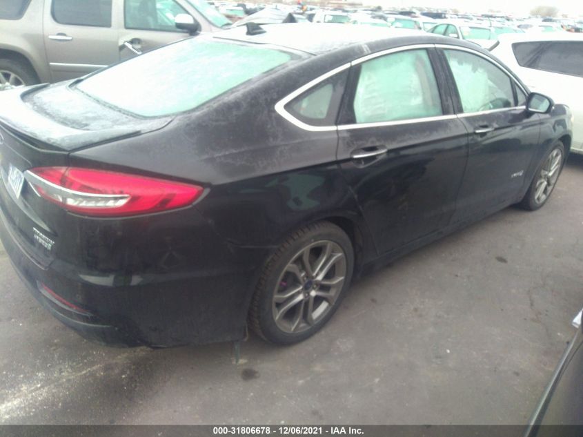 2019 FORD FUSION HYBRID TITANIUM 3FA6P0RU3KR182071