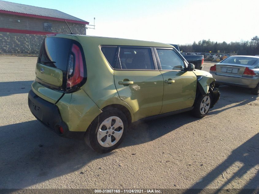2015 KIA SOUL KNDJN2A28F7815547