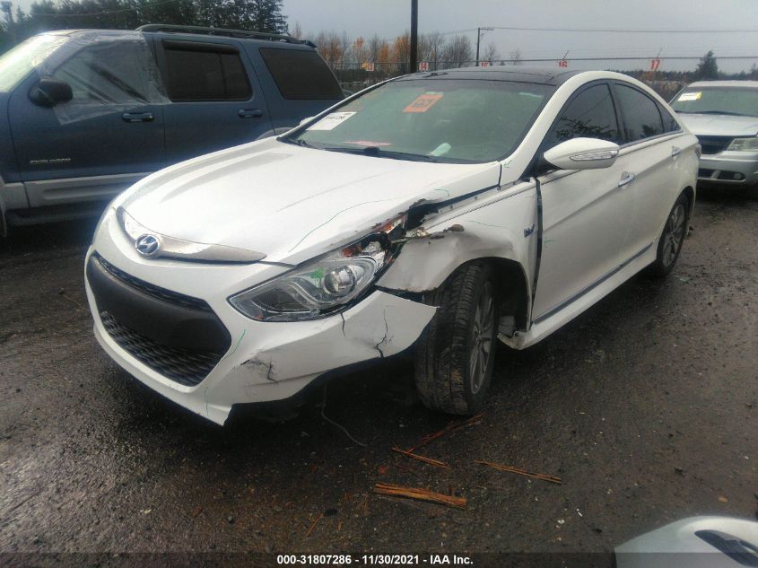 2014 HYUNDAI SONATA HYBRID LIMITED KMHEC4A48EA115996
