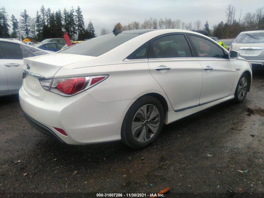 2014 HYUNDAI SONATA HYBRID LIMITED KMHEC4A48EA115996