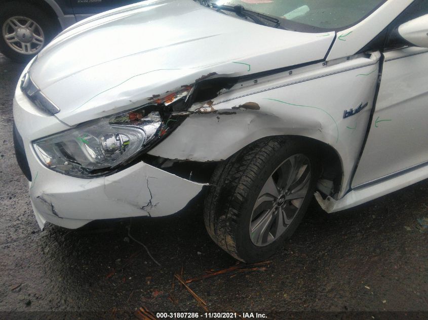 2014 HYUNDAI SONATA HYBRID LIMITED KMHEC4A48EA115996
