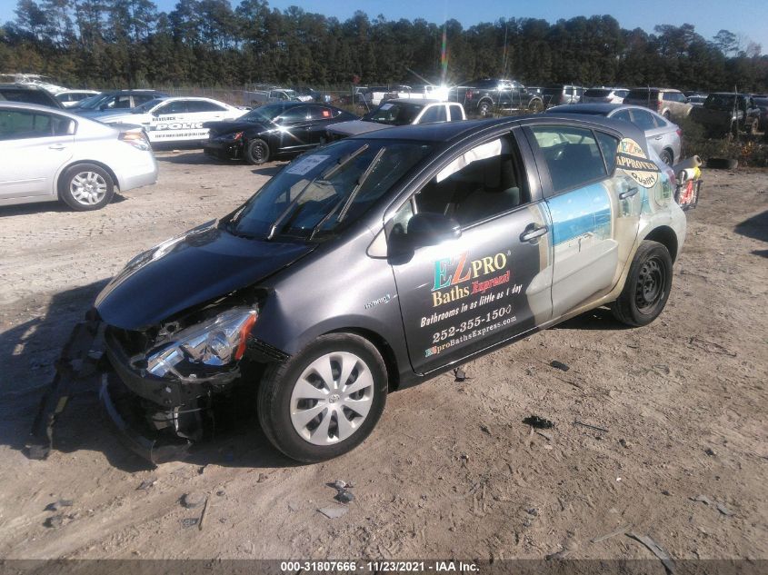 2013 TOYOTA PRIUS C ONE/TWO/THREE/FOUR JTDKDTB34D1554020
