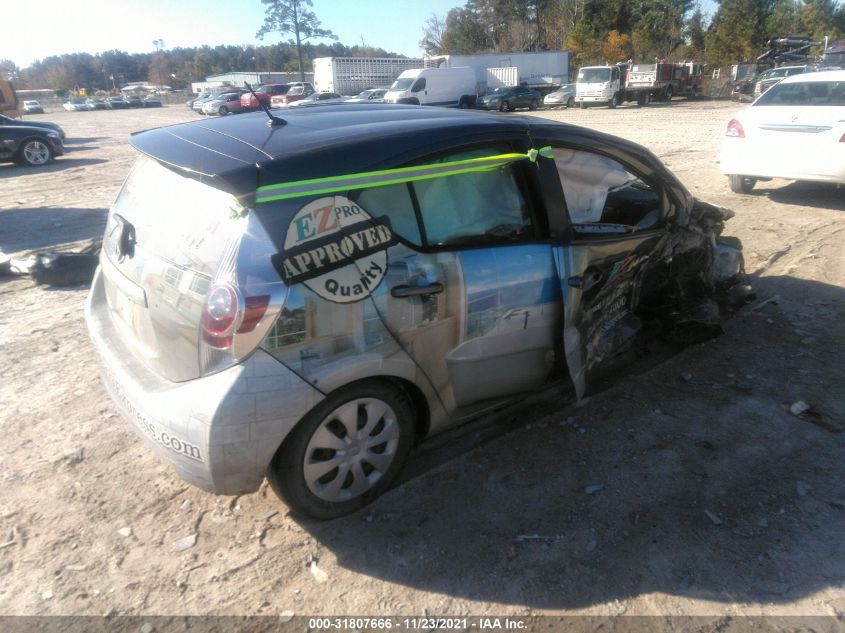 2013 TOYOTA PRIUS C ONE/TWO/THREE/FOUR JTDKDTB34D1554020