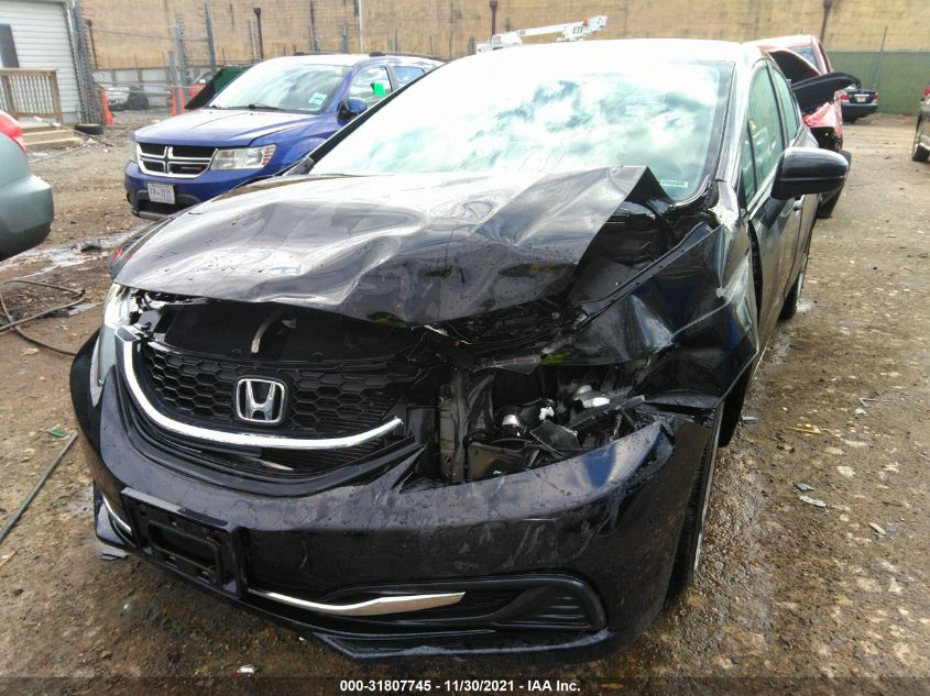 2015 HONDA CIVIC SEDAN LX 19XFB2F54FE222107