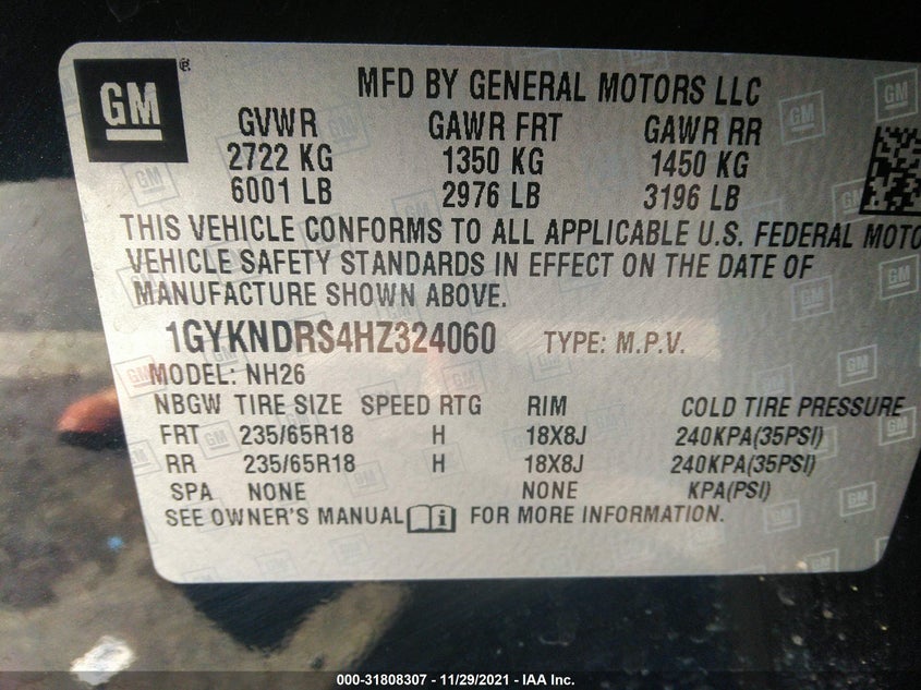 Cadillac Xt5 2017