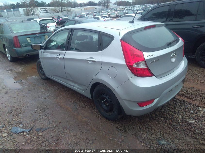 2015 HYUNDAI ACCENT GS KMHCT5AE1FU217582