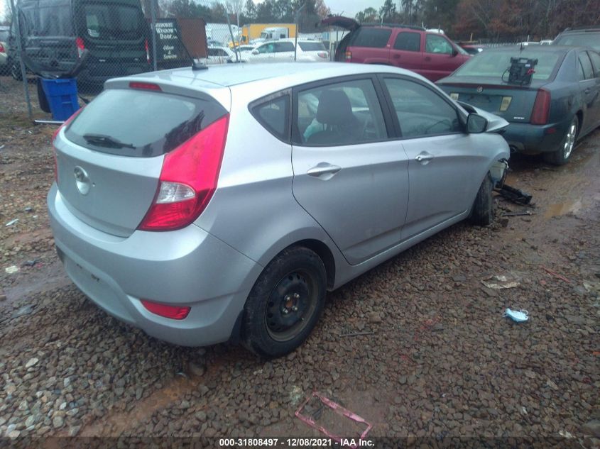 2015 HYUNDAI ACCENT GS KMHCT5AE1FU217582