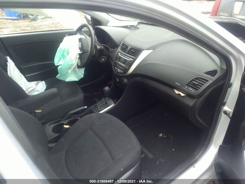 2015 HYUNDAI ACCENT GS KMHCT5AE1FU217582