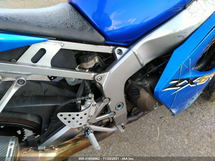 2004 KAWASAKI ZX636 B1 JKBZXJB194A028934