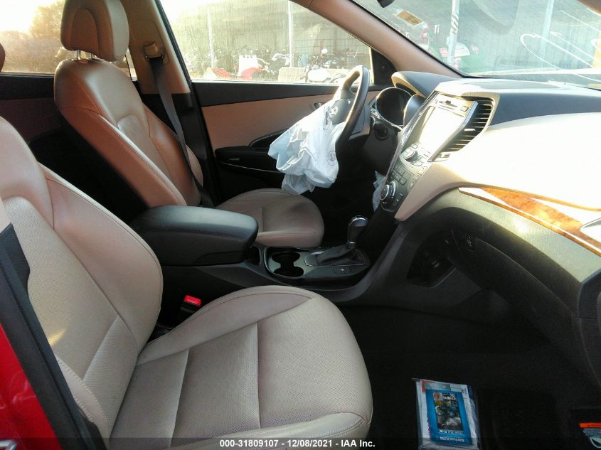 2016 HYUNDAI SANTA FE LIMITED KM8SRDHF0GU132981