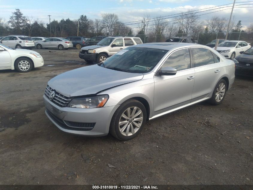 2013 VOLKSWAGEN PASSAT SEL 1VWCH7A32DC010103