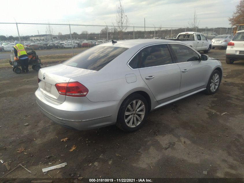 2013 VOLKSWAGEN PASSAT SEL 1VWCH7A32DC010103
