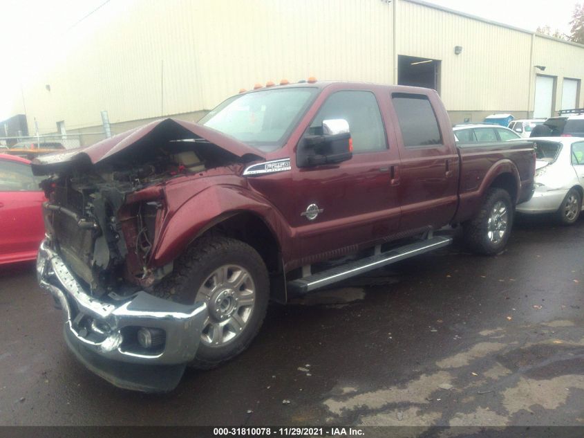 2015 FORD SUPER DUTY F-250 SRW LARIAT/PLATINUM 1FT7W2BT6FEC79806