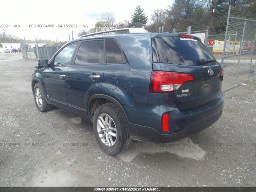 2014 KIA SORENTO LX 5XYKTCA60EG474682