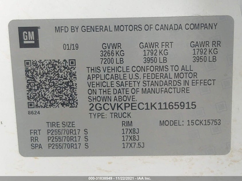 Chevrolet Silverado 1500 ld 2019
