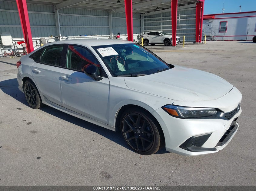 VIN 2HGFE2F50NH504546 2022 HONDA CIVIC SEDAN SPORT