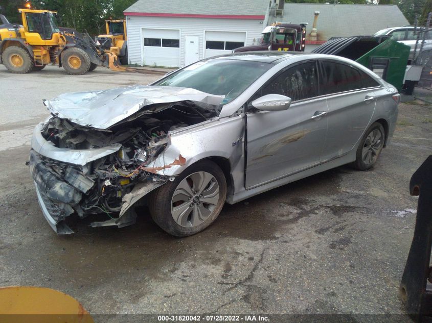 2014 HYUNDAI SONATA HYBRID LIMITED KMHEC4A43EA104114