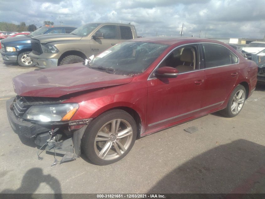 2015 VOLKSWAGEN PASSAT 1.8T SEL PREMIUM 1VWCS7A3XFC122720
