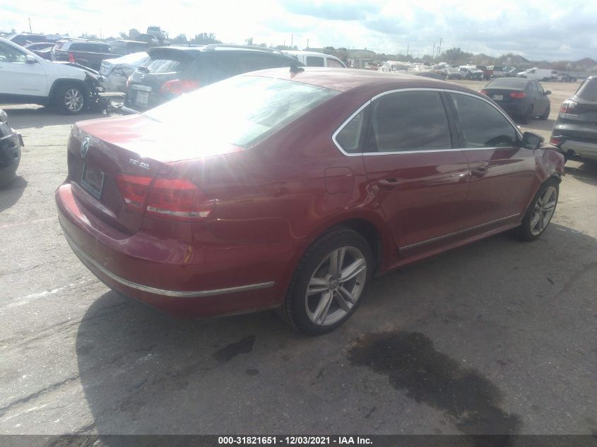 2015 VOLKSWAGEN PASSAT 1.8T SEL PREMIUM 1VWCS7A3XFC122720