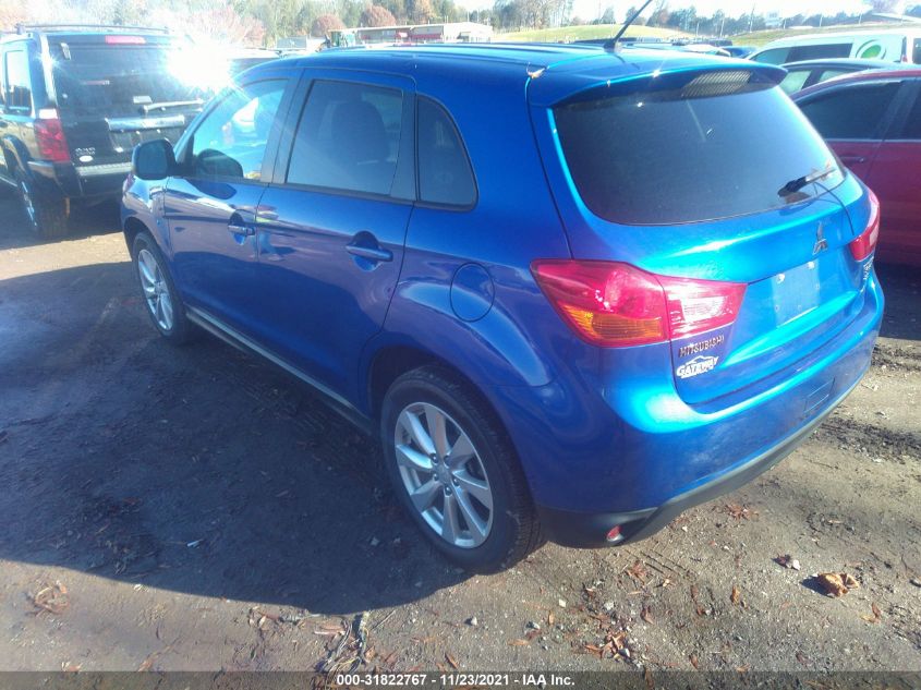 2015 MITSUBISHI OUTLANDER SPORT 2.4 ES 4A4AP3AW8FE044918