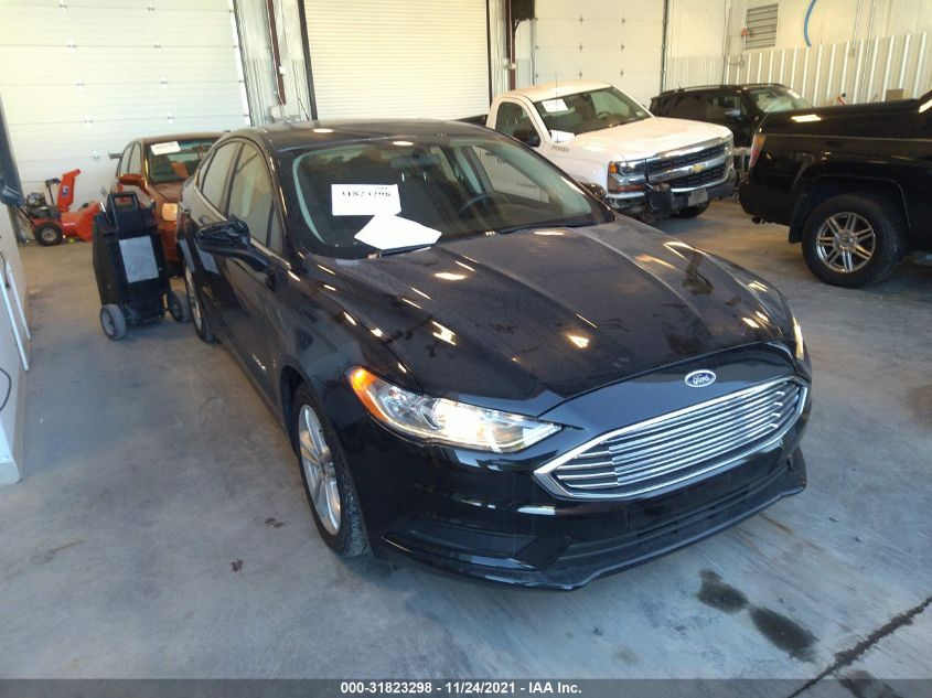 2018 FORD FUSION HYBRID SE 3FA6P0LU4JR234427