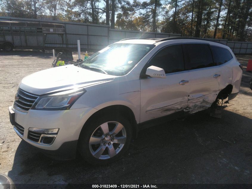 2014 CHEVROLET TRAVERSE LTZ 1GNKRJKD0EJ162224