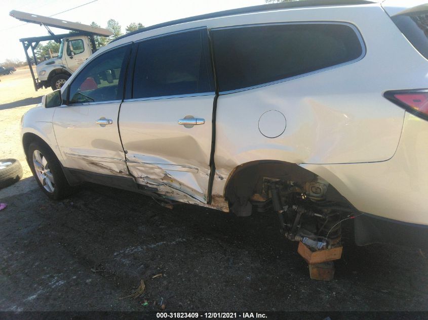 2014 CHEVROLET TRAVERSE LTZ 1GNKRJKD0EJ162224
