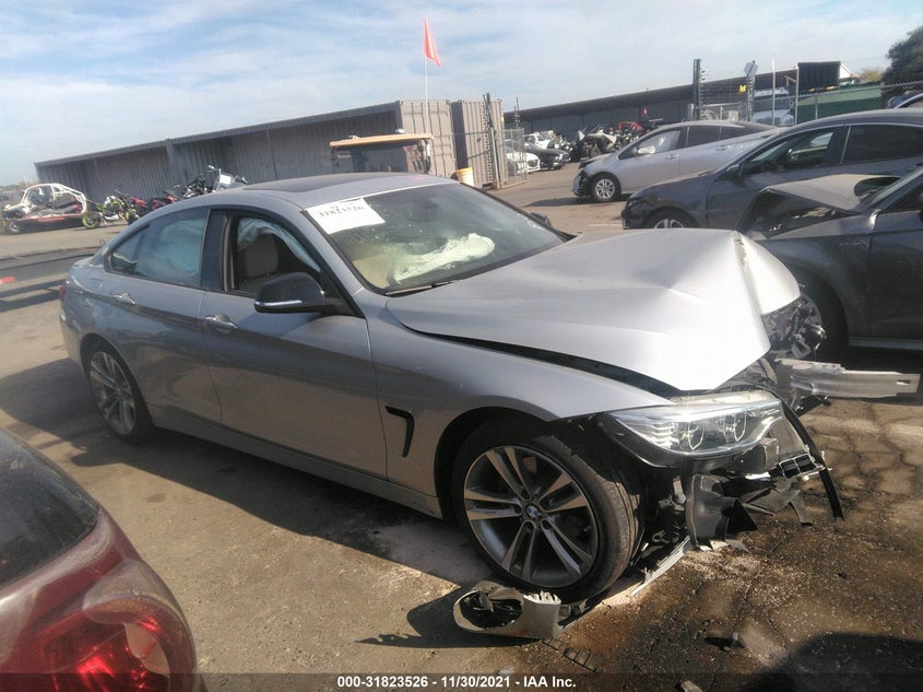 Image 1 of 2015 BMW 4 SERIES  salvage vehicle - Lot #31823526 at IAAI