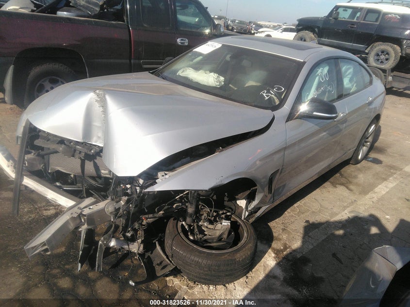 Image 2 of 2015 BMW 4 SERIES  salvage vehicle - Lot #31823526 at IAAI