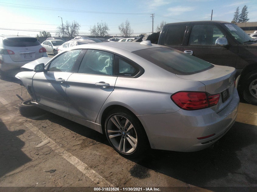 Image 3 of 2015 BMW 4 SERIES  salvage vehicle - Lot #31823526 at IAAI