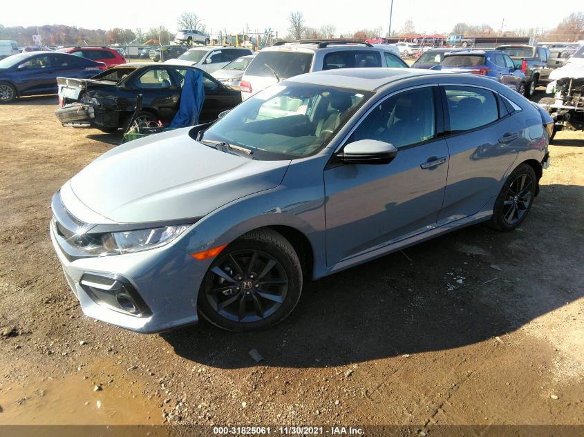 2021 HONDA CIVIC HATCHBACK EX SHHFK7H6XMU218295