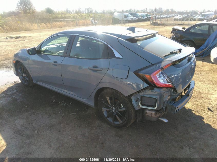 2021 HONDA CIVIC HATCHBACK EX SHHFK7H6XMU218295