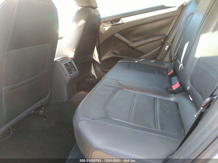 2013 VOLKSWAGEN PASSAT SE W/SUNROOF 1VWBH7A32DC148381