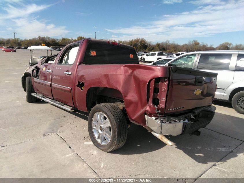 2013 CHEVROLET SILVERADO 1500 LT 3GCPCSE00DG248485