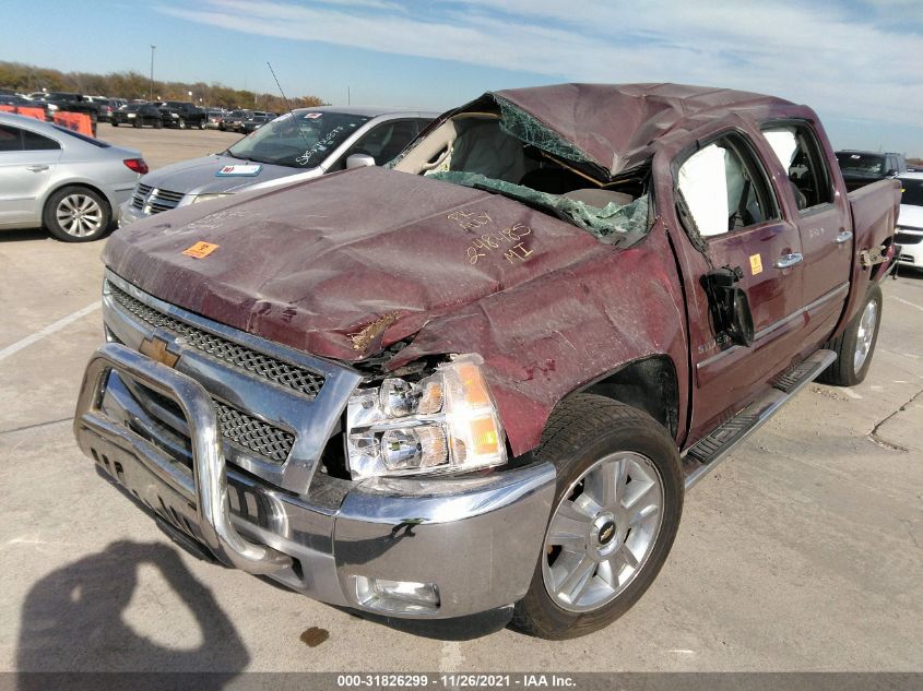 2013 CHEVROLET SILVERADO 1500 LT 3GCPCSE00DG248485