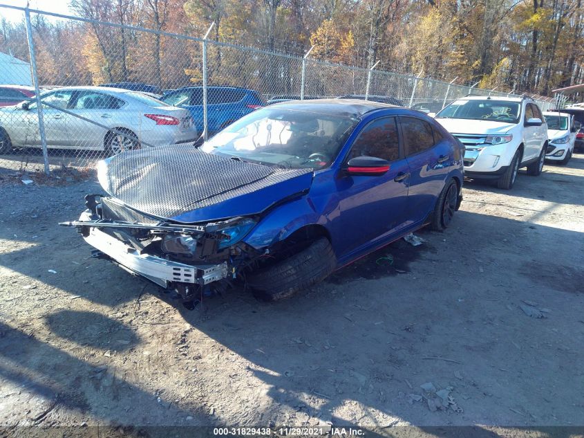 2020 HONDA CIVIC HATCHBACK SPORT SHHFK7H41LU418334