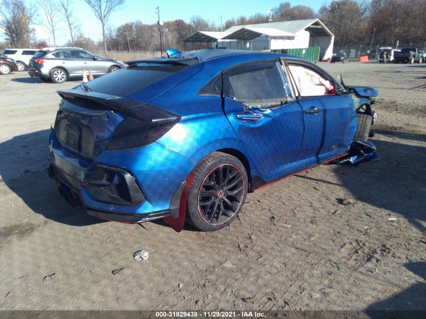 2020 HONDA CIVIC HATCHBACK SPORT SHHFK7H41LU418334