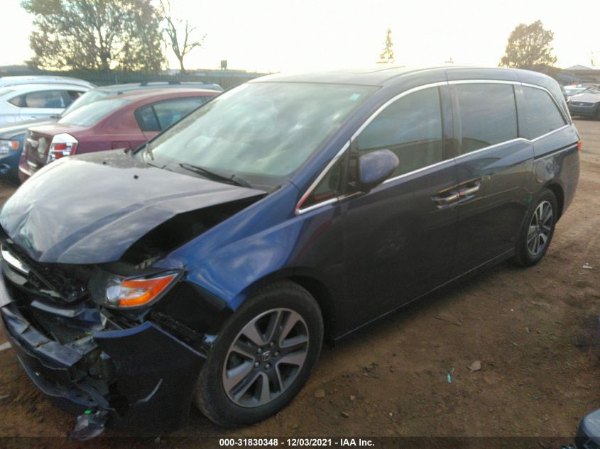 2014 HONDA ODYSSEY TOURING 5FNRL5H99EB077120
