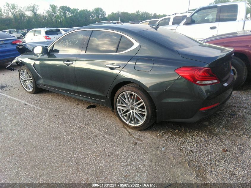 2020 GENESIS G70 2.0T KMTG34LA6LU059747
