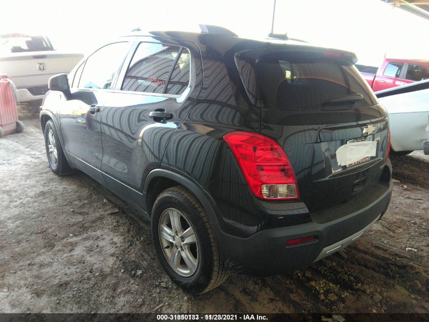 2015 CHEVROLET TRAX LT 3GNCJLSBXFL252612