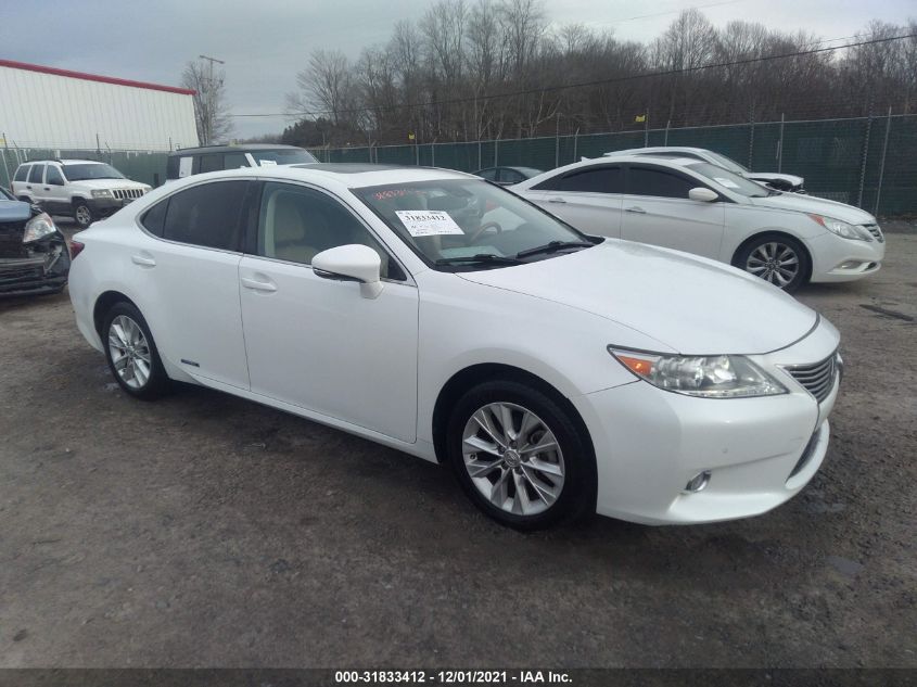 2013 LEXUS ES 300H HYBRID JTHBW1GG9D2013998