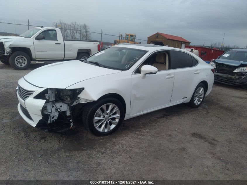 2013 LEXUS ES 300H HYBRID JTHBW1GG9D2013998