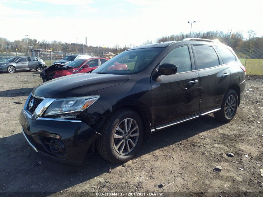 2014 NISSAN PATHFINDER SV 5N1AR2MM9EC655911