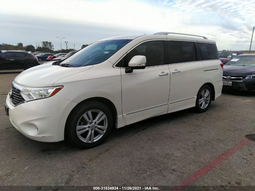 2015 NISSAN QUEST SL JN8AE2KP4F9127922