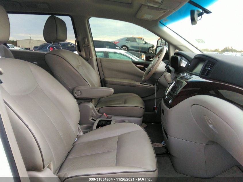 2015 NISSAN QUEST SL JN8AE2KP4F9127922